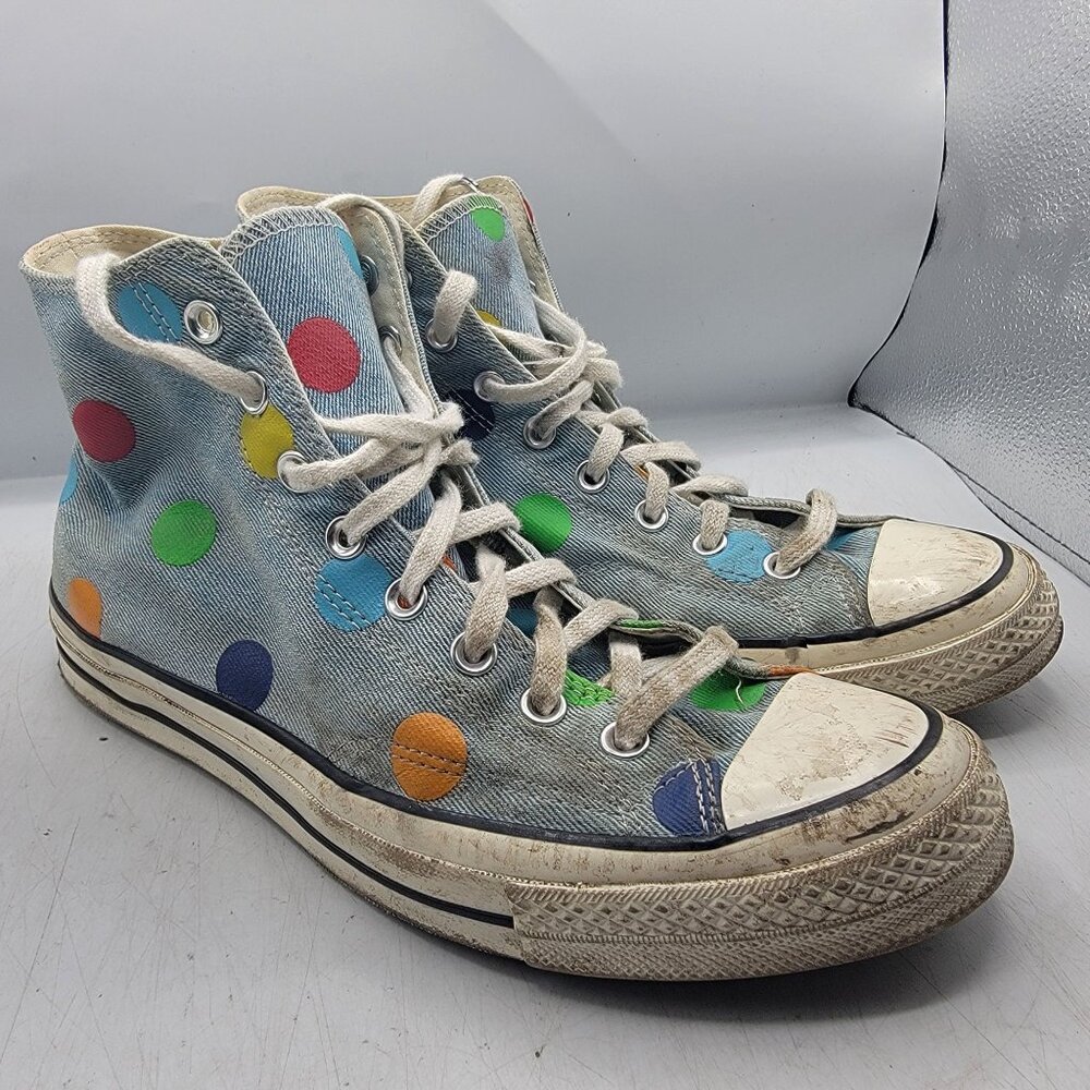 Converse Golf Le Fleur Chuck 70 Hi Mens 9.5 Polka Dot Tyler The Creator Golf Wan